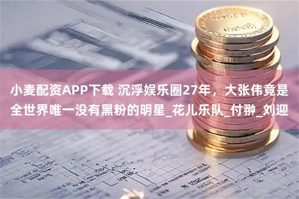 小麦配资APP下载 沉浮娱乐圈27年，大张伟竟是全世界唯一没有黑粉的明星_花儿乐队_付翀_刘迎