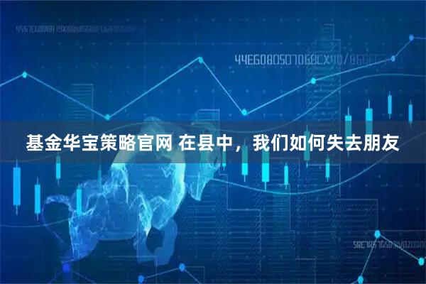 基金华宝策略官网 在县中，我们如何失去朋友