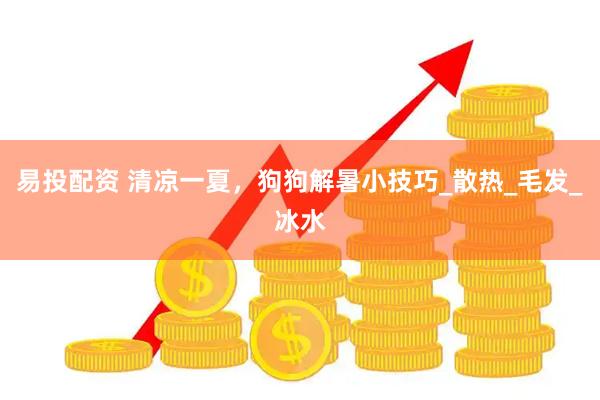 易投配资 清凉一夏，狗狗解暑小技巧_散热_毛发_冰水